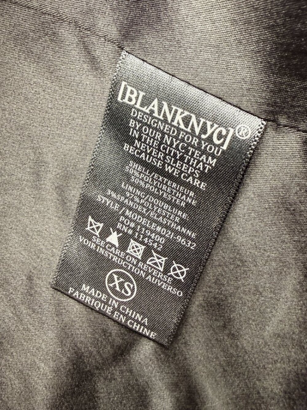 BLANKNYC Faux Leather Moto Jacket | XS | New With Tags - Picture 7 of 7